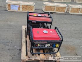 D&J Power 230 Volt Petrol Generator (2 of) Generators For Auction: Leeds -27th, 28th, 29th, 30th November 24 @ 8:00am full