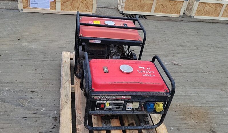 D&J Power 230 Volt Petrol Generator (2 of) Generators For Auction: Leeds -27th, 28th, 29th, 30th November 24 @ 8:00am full