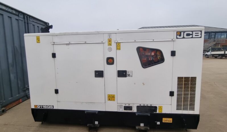 2021 JCB G116QS Generators For Auction: Leeds -27th, 28th, 29th, 30th November 24 @ 8:00am full