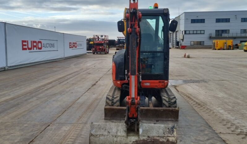 2014 Kubota U27-4 Mini Excavators For Auction: Leeds -27th, 28th, 29th, 30th November 24 @ 8:00am full