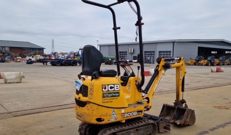 2020 JCB 8008CTS Mini Excavators For Auction: Leeds -27th, 28th, 29th, 30th November 24 @ 8:00am full