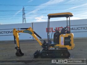 2019 JCB 16C-1 Mini Excavators For Auction: Leeds -27th, 28th, 29th, 30th November 24 @ 8:00am full