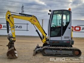 2020 Wacker Neuson EZ26 Mini Excavators For Auction: Leeds -27th, 28th, 29th, 30th November 24 @ 8:00am full