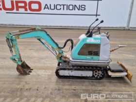 Kobelco SS1 Mini Excavators For Auction: Leeds -27th, 28th, 29th, 30th November 24 @ 8:00am full