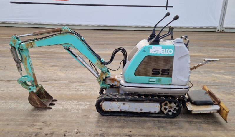 Kobelco SS1 Mini Excavators For Auction: Leeds -27th, 28th, 29th, 30th November 24 @ 8:00am full