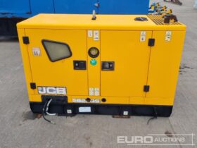 2016 JCB G20QS Generators For Auction: Leeds -27th, 28th, 29th, 30th November 24 @ 8:00am full