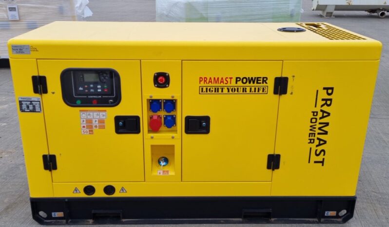 Unused 2024 Pramast VG-R30 Generators For Auction: Leeds -27th, 28th, 29th, 30th November 24 @ 8:00am full