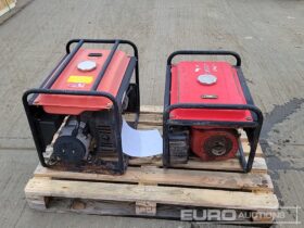 D&J Power 230 Volt Petrol Generator (2 of) Generators For Auction: Leeds -27th, 28th, 29th, 30th November 24 @ 8:00am full