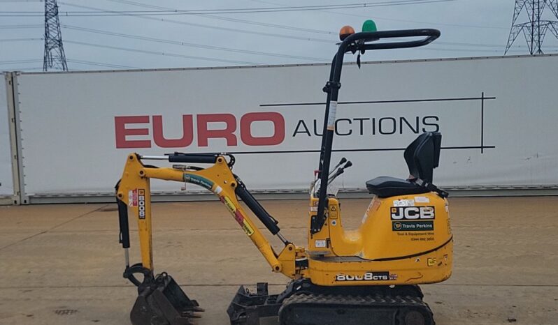 2020 JCB 8008CTS Micro Excavators For Auction: Leeds -27th, 28th, 29th, 30th November 24 @ 8:00am full