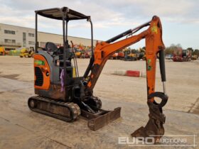 2019 Doosan DX17Z Mini Excavators For Auction: Leeds -27th, 28th, 29th, 30th November 24 @ 8:00am full