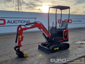 Unused 2024 Colt YFE10 Mini Excavators For Auction: Leeds -27th, 28th, 29th, 30th November 24 @ 8:00am