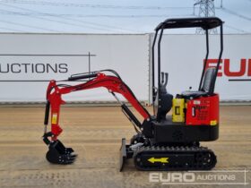 Unused 2024 JPC HT12 Mini Excavators For Auction: Leeds -27th, 28th, 29th, 30th November 24 @ 8:00am full