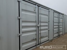 2024 CTN 40′ Container, 4 Side Doors, 1 End Door (Cannot Be Reconsigned) Containers For Auction: Leeds -27th, 28th, 29th, 30th November 24 @ 8:00am full