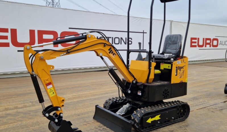 Unused 2024 JPC HT12 Mini Excavators For Auction: Leeds -27th, 28th, 29th, 30th November 24 @ 8:00am