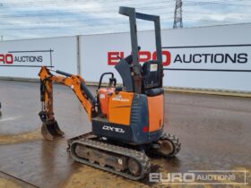 2017 Doosan DX10Z Mini Excavators For Auction: Leeds -27th, 28th, 29th, 30th November 24 @ 8:00am full