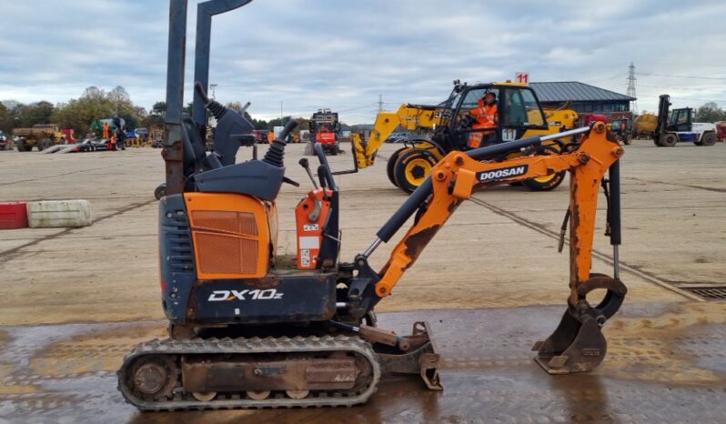 2017 Doosan DX10Z Mini Excavators For Auction: Leeds -27th, 28th, 29th, 30th November 24 @ 8:00am full