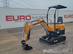 Unused 2024 Captok CK13 Mini Excavators For Auction: Leeds -27th, 28th, 29th, 30th November 24 @ 8:00am