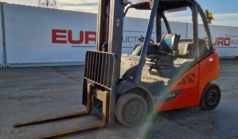 2016 Linde H25T-02 Forklifts For Auction: Leeds -27th, 28th, 29th, 30th November 24 @ 8:00am