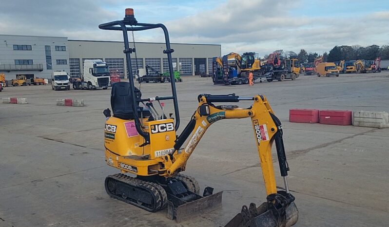 2020 JCB 8008CTS Micro Excavators For Auction: Leeds -27th, 28th, 29th, 30th November 24 @ 8:00am full