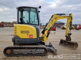 2020 Wacker Neuson EZ26 Mini Excavators For Auction: Leeds -27th, 28th, 29th, 30th November 24 @ 8:00am full