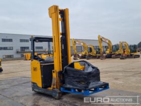 Jungheinrich Electric Reach Forklift, 3 Stage Free Lift Mast, Forks, Charger Forklifts For Auction: Leeds -27th, 28th, 29th, 30th November 24 @ 8:00am full