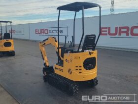 Unused 2024 JPC KV12 Mini Excavators For Auction: Leeds -27th, 28th, 29th, 30th November 24 @ 8:00am full