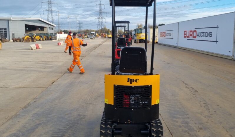 Unused 2024 JPC HT12 Mini Excavators For Auction: Leeds -27th, 28th, 29th, 30th November 24 @ 8:00am full