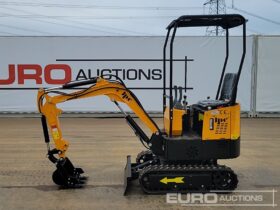 Unused 2024 JPC HT12 Mini Excavators For Auction: Leeds -27th, 28th, 29th, 30th November 24 @ 8:00am full