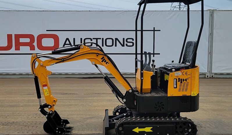 Unused 2024 JPC HT12 Mini Excavators For Auction: Leeds -27th, 28th, 29th, 30th November 24 @ 8:00am full