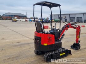 Unused 2024 JPC HT12 Mini Excavators For Auction: Leeds -27th, 28th, 29th, 30th November 24 @ 8:00am full