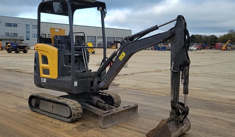 2017 Volvo EC18D Mini Excavators For Auction: Leeds -27th, 28th, 29th, 30th November 24 @ 8:00am full