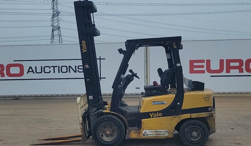 2015 Yale GDP35VX Forklifts For Auction: Leeds -27th, 28th, 29th, 30th November 24 @ 8:00am full