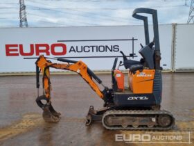 2017 Doosan DX10Z Mini Excavators For Auction: Leeds -27th, 28th, 29th, 30th November 24 @ 8:00am full