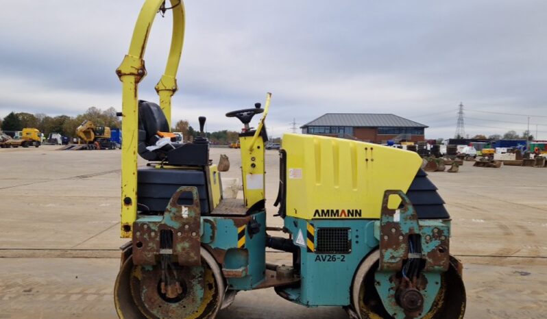 Ammann AV26-2 Rollers For Auction: Leeds -27th, 28th, 29th, 30th November 24 @ 8:00am full