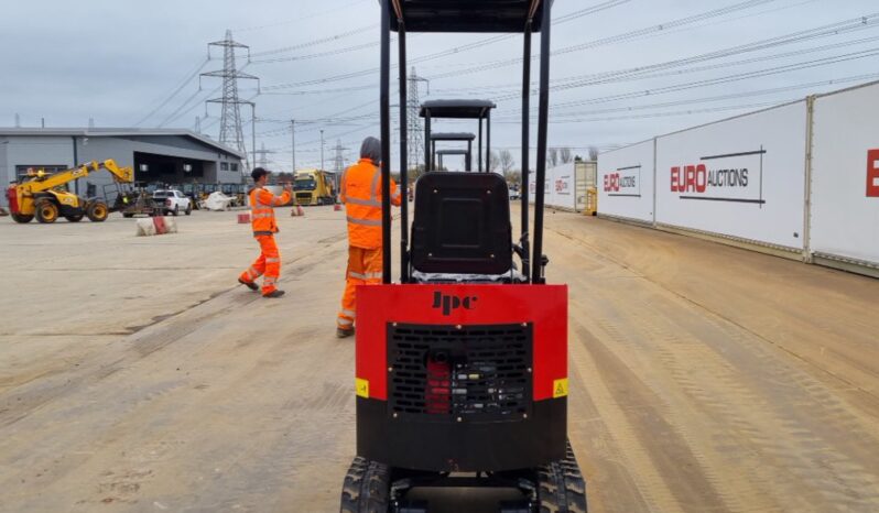 Unused 2024 JPC HT12 Mini Excavators For Auction: Leeds -27th, 28th, 29th, 30th November 24 @ 8:00am full