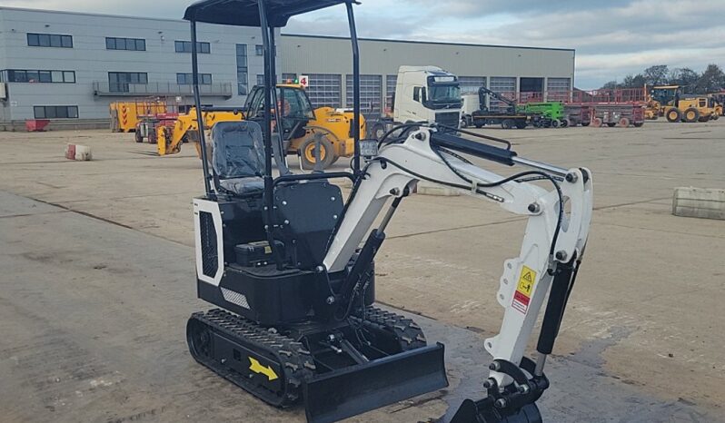 Unused 2024 Colt YFE10 Mini Excavators For Auction: Leeds -27th, 28th, 29th, 30th November 24 @ 8:00am full