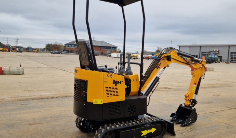 Unused 2024 JPC HT12 Mini Excavators For Auction: Leeds -27th, 28th, 29th, 30th November 24 @ 8:00am full