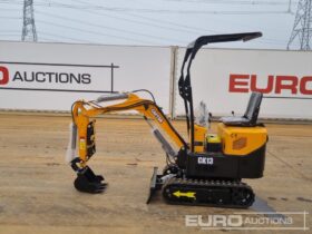 Unused 2024 Captok CK13 Micro Excavators For Auction: Leeds -27th, 28th, 29th, 30th November 24 @ 8:00am full