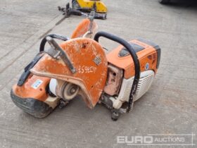 Stihl Petrol Quick Cut Saws (2 of) Asphalt / Concrete Equipment For Auction: Leeds -27th, 28th, 29th, 30th November 24 @ 8:00am