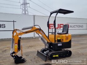 Unused 2024 Captok CK13 Mini Excavators For Auction: Leeds -27th, 28th, 29th, 30th November 24 @ 8:00am