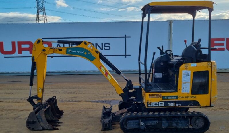 2020 JCB 16C-1 Mini Excavators For Auction: Leeds -27th, 28th, 29th, 30th November 24 @ 8:00am full