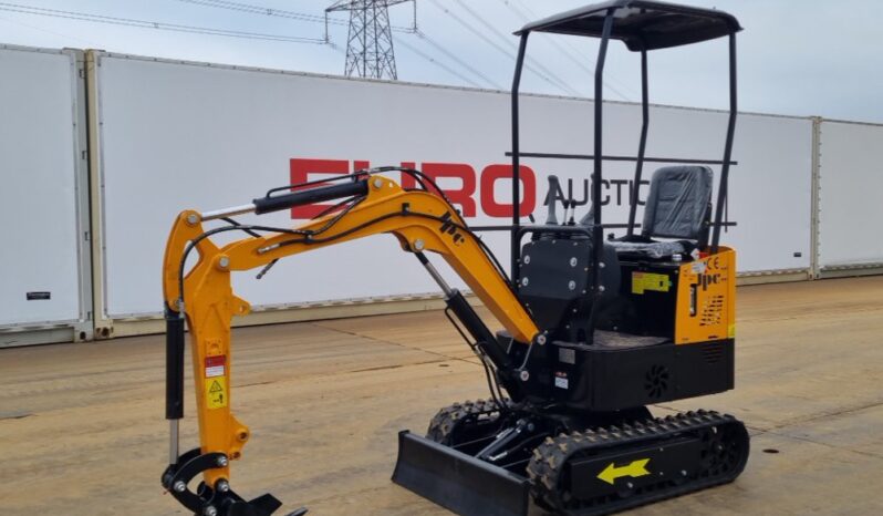 Unused 2024 JPC HT12 Mini Excavators For Auction: Leeds -27th, 28th, 29th, 30th November 24 @ 8:00am