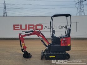 Unused 2024 JPC HT12 Mini Excavators For Auction: Leeds -27th, 28th, 29th, 30th November 24 @ 8:00am full