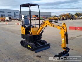 Unused 2024 JPC HT12 Mini Excavators For Auction: Leeds -27th, 28th, 29th, 30th November 24 @ 8:00am full