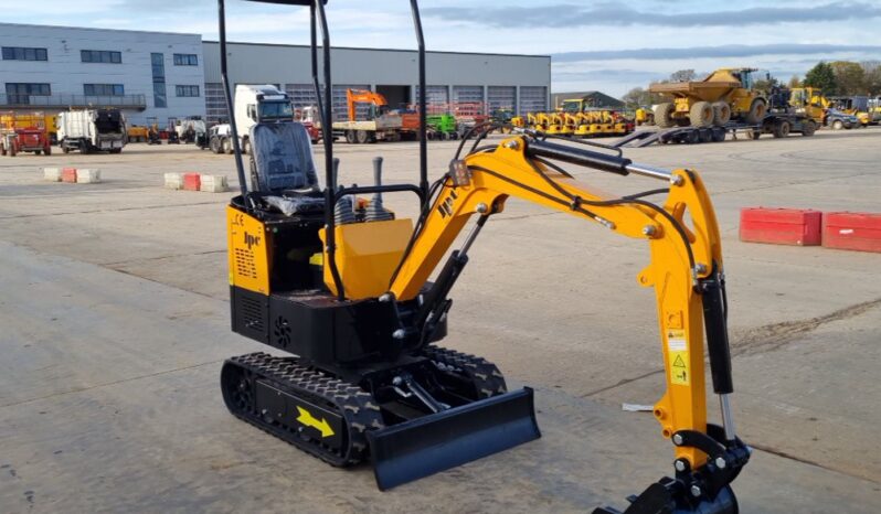 Unused 2024 JPC HT12 Mini Excavators For Auction: Leeds -27th, 28th, 29th, 30th November 24 @ 8:00am full