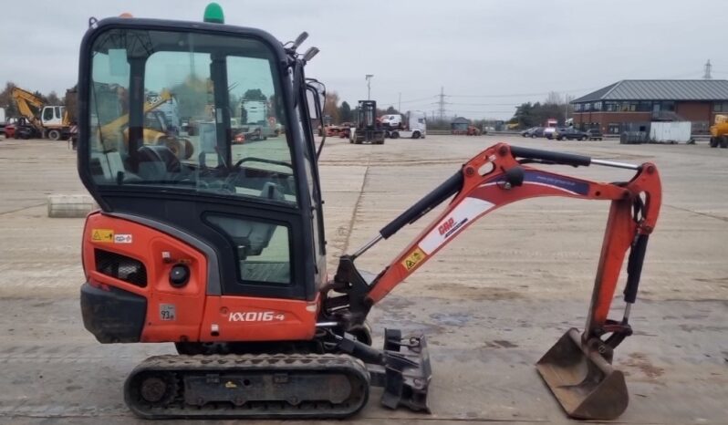 2018 Kubota KX016-4 Mini Excavators For Auction: Leeds -27th, 28th, 29th, 30th November 24 @ 8:00am full