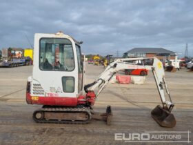 2010 Takeuchi TB016 Mini Excavators For Auction: Leeds -27th, 28th, 29th, 30th November 24 @ 8:00am full