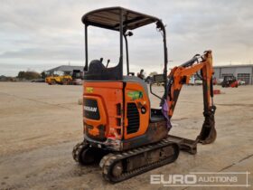 2019 Doosan DX17Z Mini Excavators For Auction: Leeds -27th, 28th, 29th, 30th November 24 @ 8:00am full