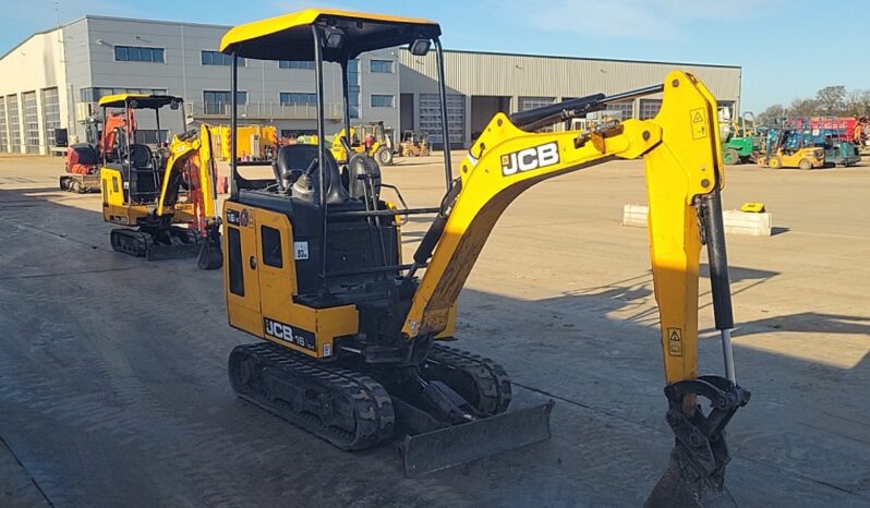 2019 JCB 16C-1 Mini Excavators For Auction: Leeds -27th, 28th, 29th, 30th November 24 @ 8:00am full