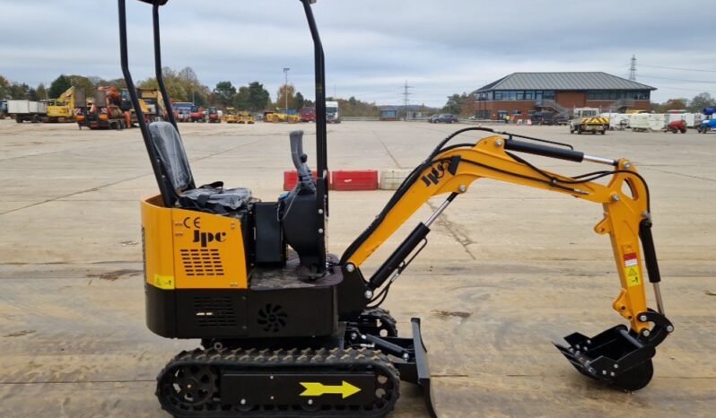 Unused 2024 JPC HT12 Mini Excavators For Auction: Leeds -27th, 28th, 29th, 30th November 24 @ 8:00am full